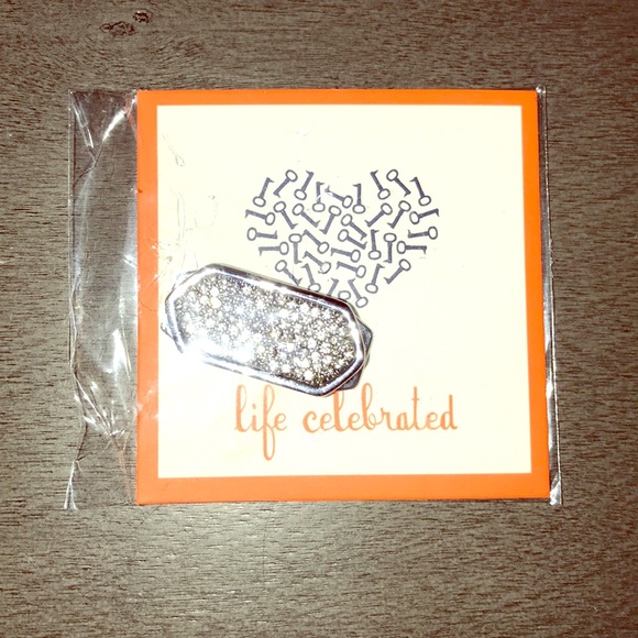 KEEP Collective Geo Bar - Pave Silver - Picture 5 of 12